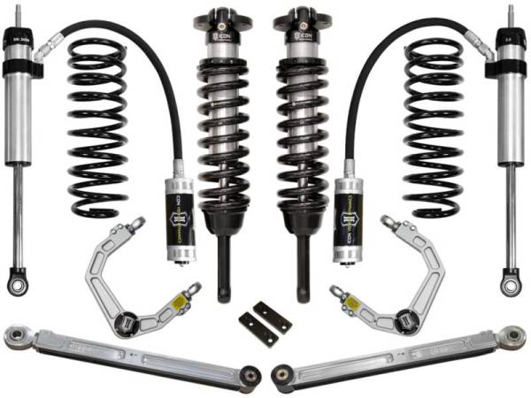 ICON - ICON 03-09 Toyota 4Runner/FJ 0-3.5in Stage 4 Suspension System w/Billet Uca - K53054