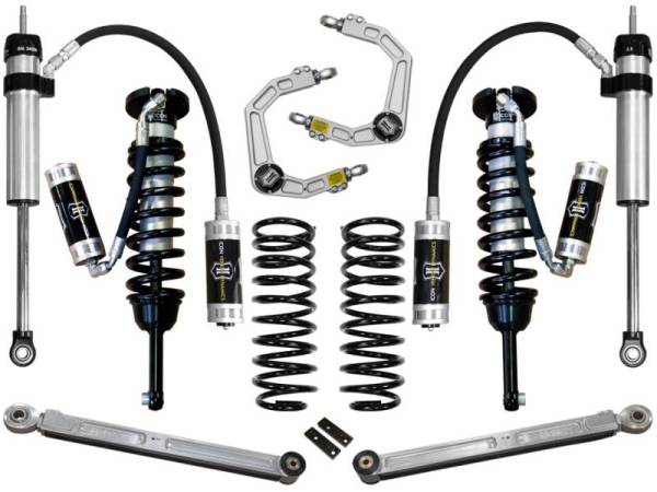 ICON - ICON 03-09 Toyota 4Runner/FJ 0-3.5in Stage 5 Suspension System w/Billet Uca - K53055