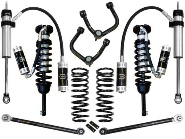 ICON - ICON 03-09 Toyota 4Runner/FJ 0-3.5in Stage 5 Suspension System w/Tubular Uca - K53055T