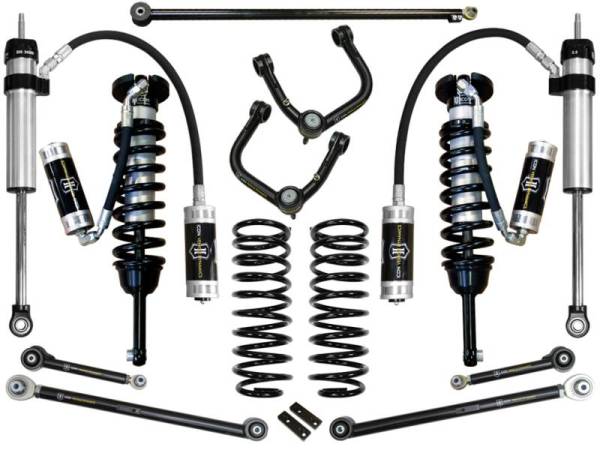 ICON - ICON 03-09 Toyota 4Runner/FJ 0-3.5in Stage 6 Suspension System w/Tubular Uca - K53056T