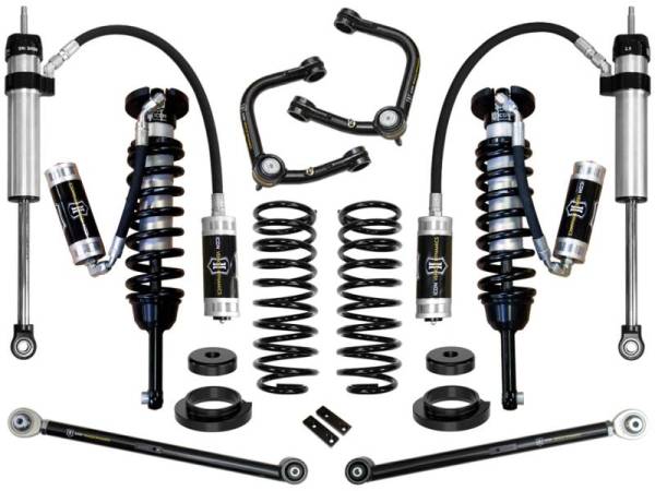 ICON - ICON 03-09 Lexus GX470 0-3.5in Stage 5 Suspension System w/Tubular UCA - K53175T