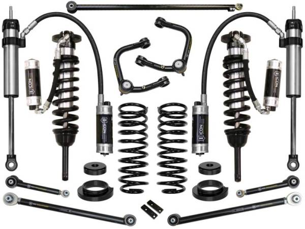 ICON - ICON 03-09 Lexus GX470 0-3.5in Stage 7 Suspension System w/Tubular UCA - K53177T