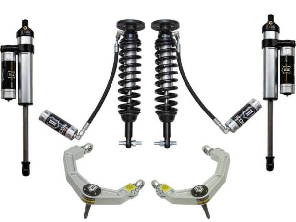 ICON - ICON 2014 Ford F-150 4WD 1.75-2.63in Stage 4 Suspension System w/Billet Uca - K93064