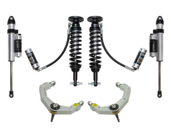 ICON - ICON 2014 Ford F-150 2WD 1.75-2.63in Stage 5 Suspension System w/Billet Uca - K93075