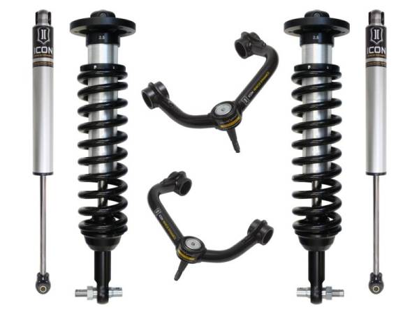 ICON - ICON 2015+ Ford F-150 4WD 0-2.63in Stage 2 Suspension System w/Tubular Uca - K93082T