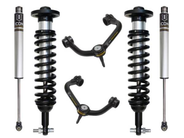 ICON - ICON 2015+ Ford F-150 2WD 0-3in Stage 2 Suspension System w/Tubular Uca - K93092T