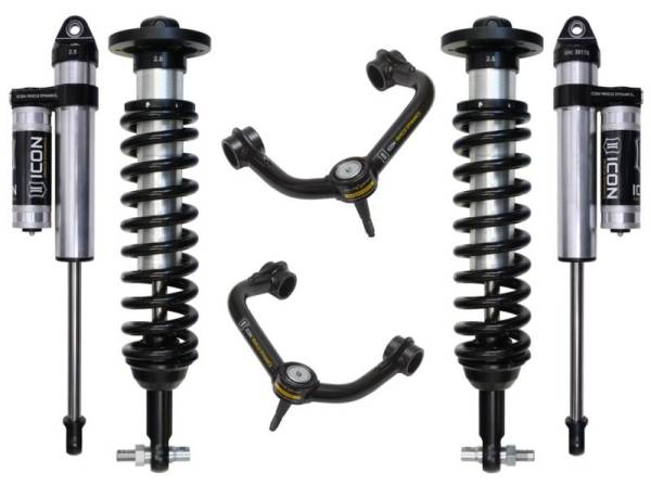 ICON - ICON 2015+ Ford F-150 2WD 0-3in Stage 3 Suspension System w/Tubular Uca - K93093T