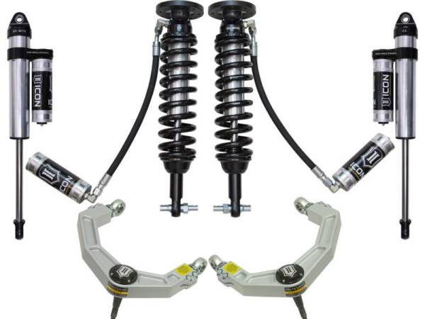 ICON - ICON 2015+ Ford F-150 2WD 1.75-3in Stage 4 Suspension System w/Billet Uca - K93094