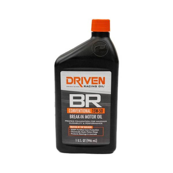 Industrial Injection - Industrial Injection DRIVEN Conventional Break In Motor Oil 15W-50 1qt - 1G1101