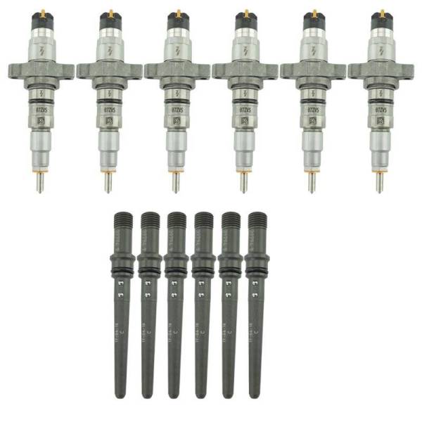 Industrial Injection - Industrial Injection 04.5-07 Dodge Cummins 5.9L Reman Stock Injector w/ Connecting Tubes - 215312