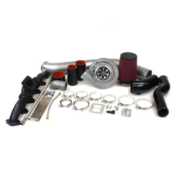 Industrial Injection - Industrial Injection 03-07 5.9L Cummins S300 SX-E 63/68 With .91 A/R Single Turbo Kit - 227438