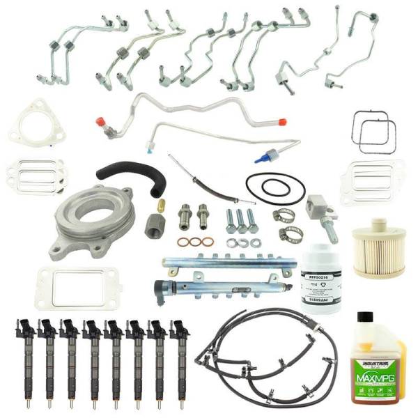 Industrial Injection - Industrial Injection 11-16 Duramax 6.6L LML Bosch Disaster Kit w/ CP3 Conversion Kit ONLY (No CP3) - 4G6105