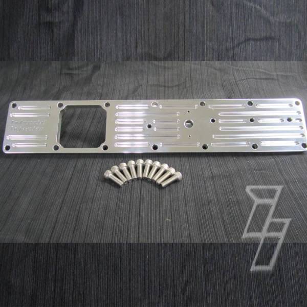 Industrial Injection - Industrial Injection 03-07 Dodge Cummins 5.9L PDM Billet Intake Plate Polished PDM By - PDM-08170