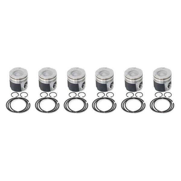 Industrial Injection - Industrial Injection 04.5-07 Dodge 24V STD Piston w/ Rings/Wrist Pins/Clips Coated / Chamfered - Set - PDM-3673CC