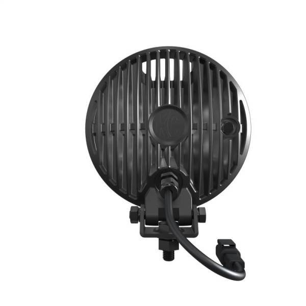 KC HiLites - KC HiLiTES SlimLite 6in. LED Light 50w Spot Beam (Pair Pack System) - Black - 100