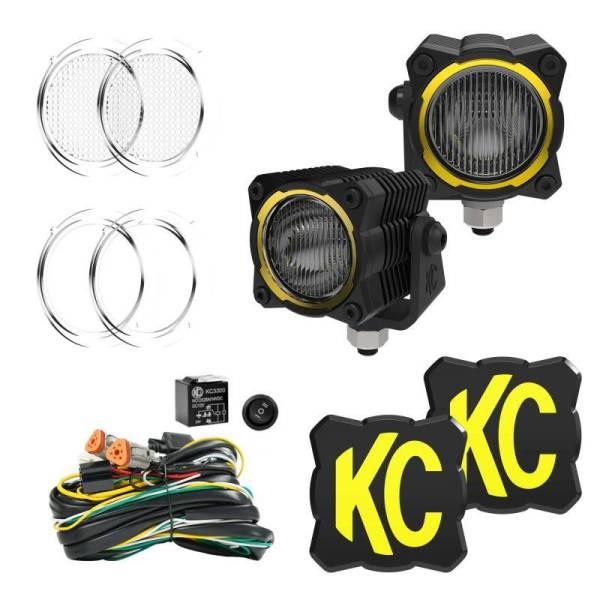 KC HiLites - KC HiLiTES FLEX ERA 1 (2-Light) Master Kit - 265