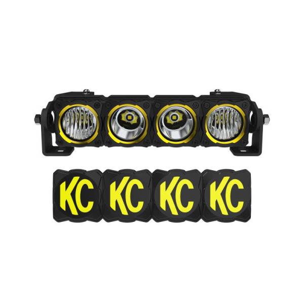 KC HiLites - KC HiLiTES FLEX ERA LED 10in. Light Bar - Master Kit - 291