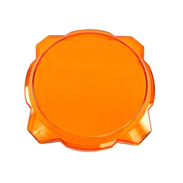 KC HiLites - KC HiLiTES 6in. Hard Shield/Cover for Gravity Pro6 LED Lights (Single) - Amber - 5112