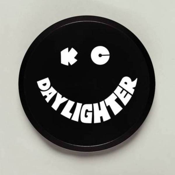 KC HiLites - KC HiLiTES 6in. Round Hard Cover for Daylighter/SlimLite/Pro-Sport (Single) - Black w/White Smile - 5200