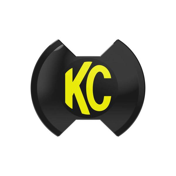 KC HiLites - KC HiLiTES SlimLite 8in. LED Light Cover (Cover Only) - Black - 5206