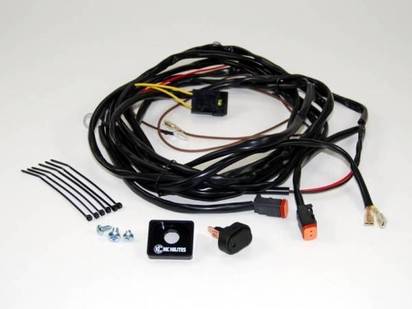 KC HiLites - KC HiLiTES Wiring Harness for (2) Lights w/2-Pin Deutsch Connectors (110w Max Total) - 6308