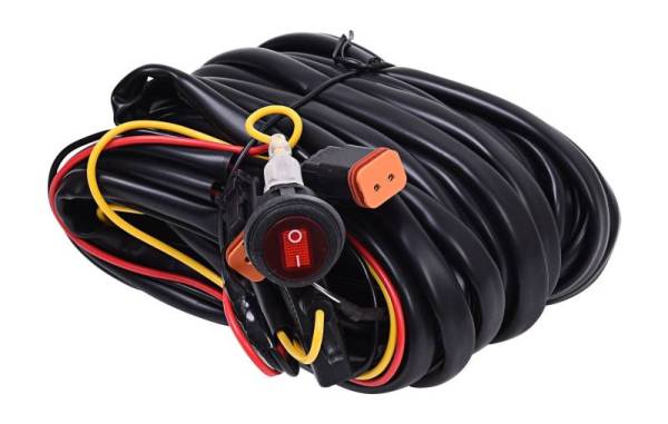 KC HiLites - KC HiLiTES Wiring Harness for (2) Backup/Reverse Lights w/2-Pin Deutsch Connectors (110w Max Total) - 63091