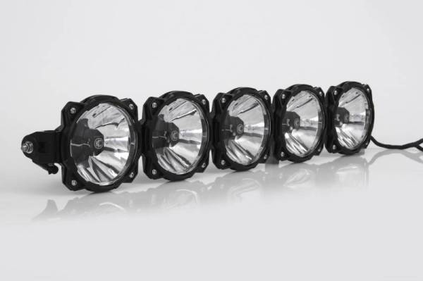 KC HiLites - KC HiLiTES Polaris RZR 32in. Pro6 Gravity LED 5-Light 100w Combo Beam Overhead Light Bar System - 91309