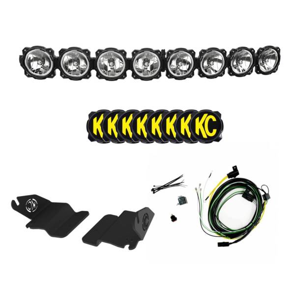 KC HiLites - KC HiLiTES 21+ Ford Bronco Gravity LED Pro6 50in Light Bar Kit - 91338