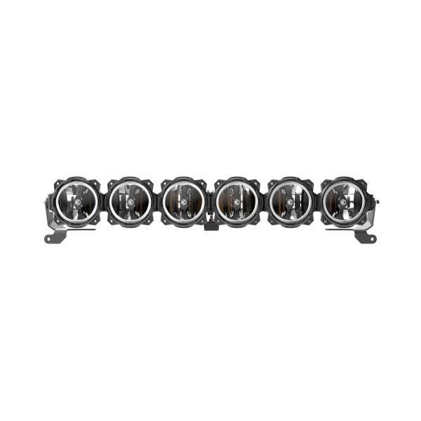 KC HiLites - KC HiLiTES 21+ Ford Bronco 39in. Gravity LED Pro6 Light Bar Kit Front Bumper - 91341