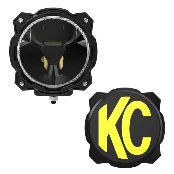 KC HiLites - KC HiLiTES Gravity Titan LED 6in. - Single Light (Wide-40 Beam) - 91402