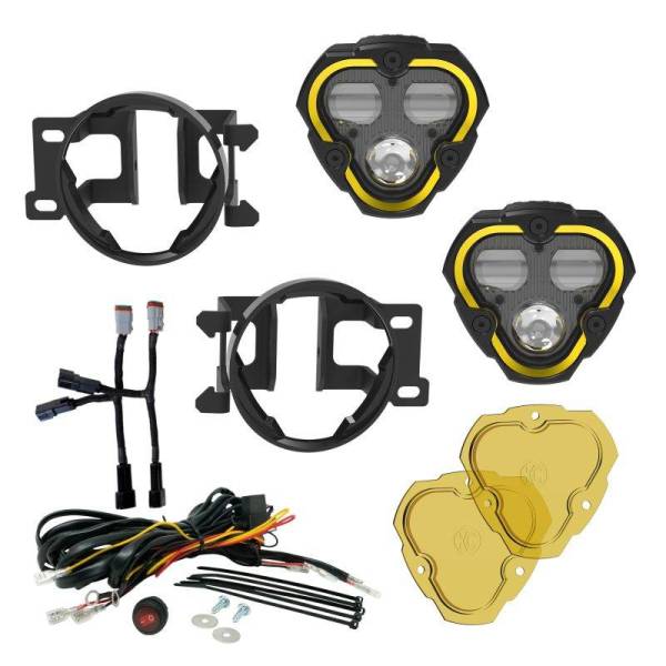 KC HiLites - KC HiLiTES FLEX ERA 3 Dual Mode SAE Fog Lights - 2-Light Master Kit for Toyota Tacoma/4Runner/Tundra - 97154