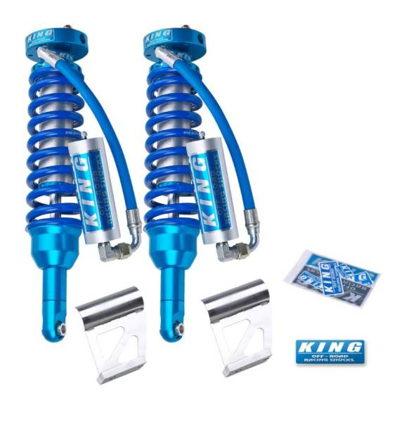 King Shocks - King Shocks 2005+ Toyota Tacoma (6 Lug) Front 2.5 Dia Remote Reservoir Coilover (Pair) - 25001-119