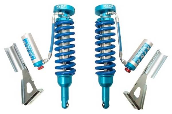 King Shocks - King Shocks 03-09 Lexus GX470 Front 2.5 Dia Remote Reservoir Coilover w/Adjuster (Pair) - 25001-124A-EXT