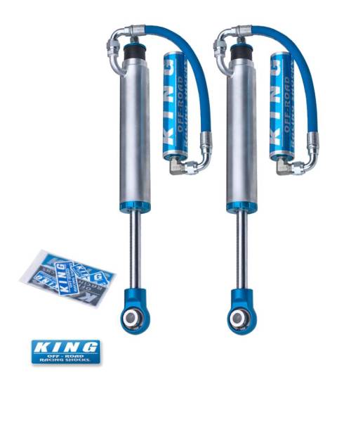 King Shocks - King Shocks 03-09 Lexus GX470 Rear 2.5 Dia Remote Res Shock (Coil Spring Conversions Only) (Pair) - 25001-125