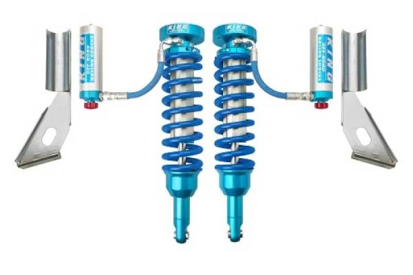 King Shocks - King Shocks 2010+ Toyota FJ Front 2.5 Dia Coilover Remote Reservoir Shock w/Adjuster (Pair) - 25001-133A-EXT