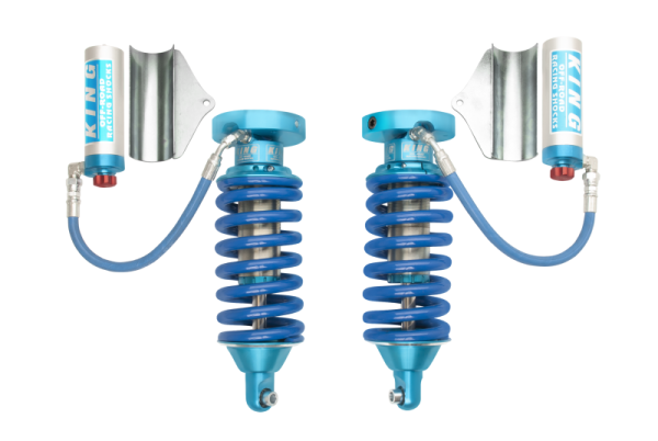 King Shocks - King Shocks 04-15 Nissan Titan Front 2.5 Dia Remote Reservoir Coilover w/Adjuster (Pair) - 25001-139A