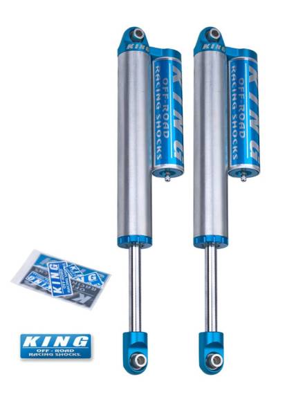 King Shocks - King Shocks 04-15 Nissan Titan Rear 2.5 Dia Piggyback Reservoir Shock (Pair) - 25001-142