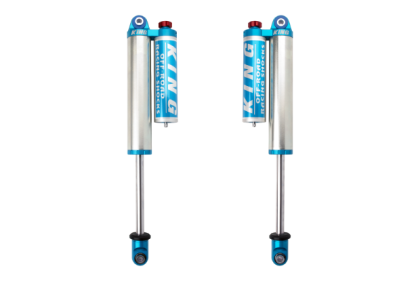 King Shocks - King Shocks 04-15 Nissan Titan Rear 2.5 Dia Piggyback Reservoir Shock w/Adjuster (Pair) - 25001-142A