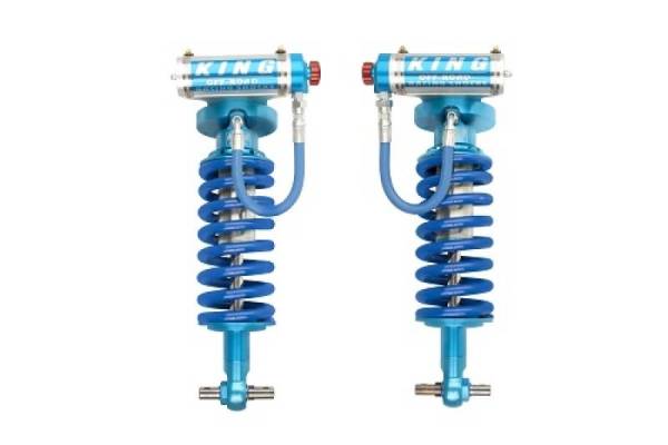 King Shocks - King Shocks 2007+ Chevrolet Avalanche 1500 Front 2.5 Dia Remote Res Coilover w/Adjuster (Pair) - 25001-148A-EXT