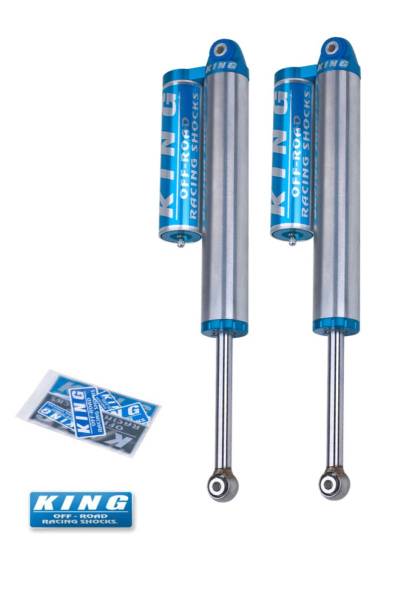 King Shocks - King Shocks 07-18 Chevrolet/GMC Silverado/Sierra 1500 Rear 2.5 Dia Piggyback Res Shock (Pair) - 25001-154