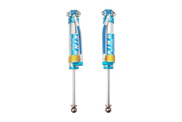 King Shocks - King Shocks 07-18 Jeep Wrangler JK Rear 2.5 Dia Piggy Hose Res Shocks 0-2in Lift (Pair) - 25001-181