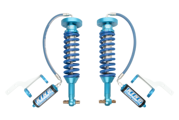 King Shocks - King Shocks 2018+ Ford Expedition 4WD Front 2.5 Dia Remote Reservoir Coilover (Pair) - 25001-182