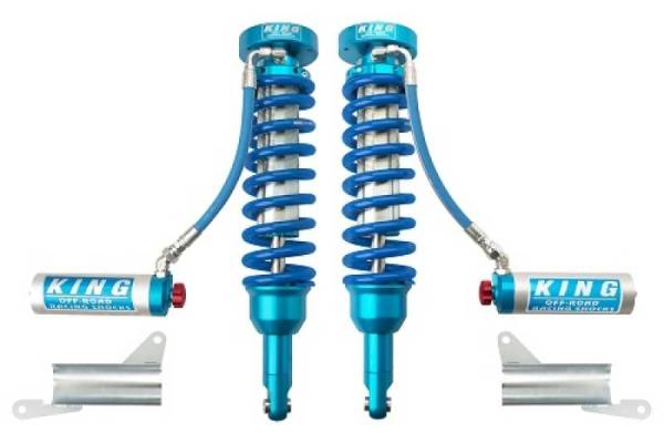 King Shocks - King Shocks 2010+ Toyota 4Runner w/KDSS Front 2.5 Dia Remote Reservoir Coilover w/Adjuster (Pair) - 25001-243A-EXT