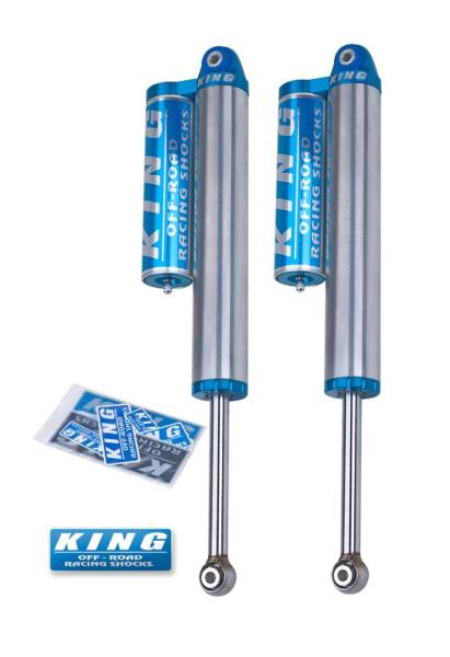 King Shocks - King Shocks 02-10 Hummer H2 Rear 2.5 Dia Piggyback Reservoir Shock (Pair) - 25001-271