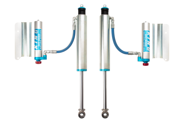 King Shocks - King Shocks 89-97 Toyota Land Cruiser 80 Rear 2.5 Dia Remote Res Shock for 6in Lift w/Adj (Pair) - 25001-310A