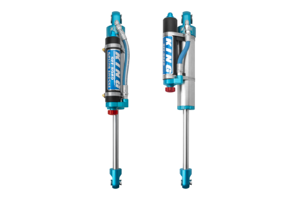 King Shocks - King Shocks 12-18 Ford Ranger Px/T6 Rear 2.5 Dia Piggy Hose Reservoir w/Adjuster (Pair) - 25001-316A