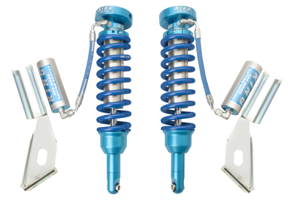 King Shocks - King Shocks 11-15 Toyota Hilux Front 2.5 Dia Remote Reservoir Coilover (Pair) - 25001-321