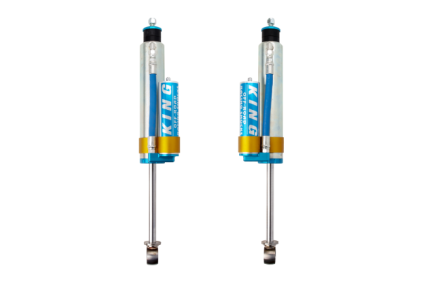 King Shocks - King Shocks 96-02 Toyota 4Runner Rear 2.5 Dia Piggy Hose Reservoir (Pair) - 25001-334