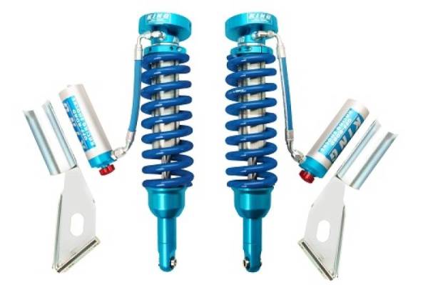 King Shocks - King Shocks 2016+ Toyota Hilux Front 2.5 Dia Remote Reservoir Coilover w/Adjuster (Pair) - 25001-349A-EXT