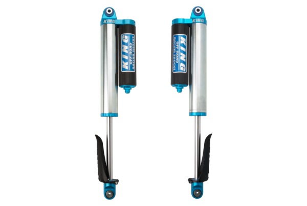 King Shocks - King Shocks 2018+ Jeep Wrangler JL Rear 2.5 DiaPiggyback Reservoir Shock 0-2in Lift (Pair) - 25001-374